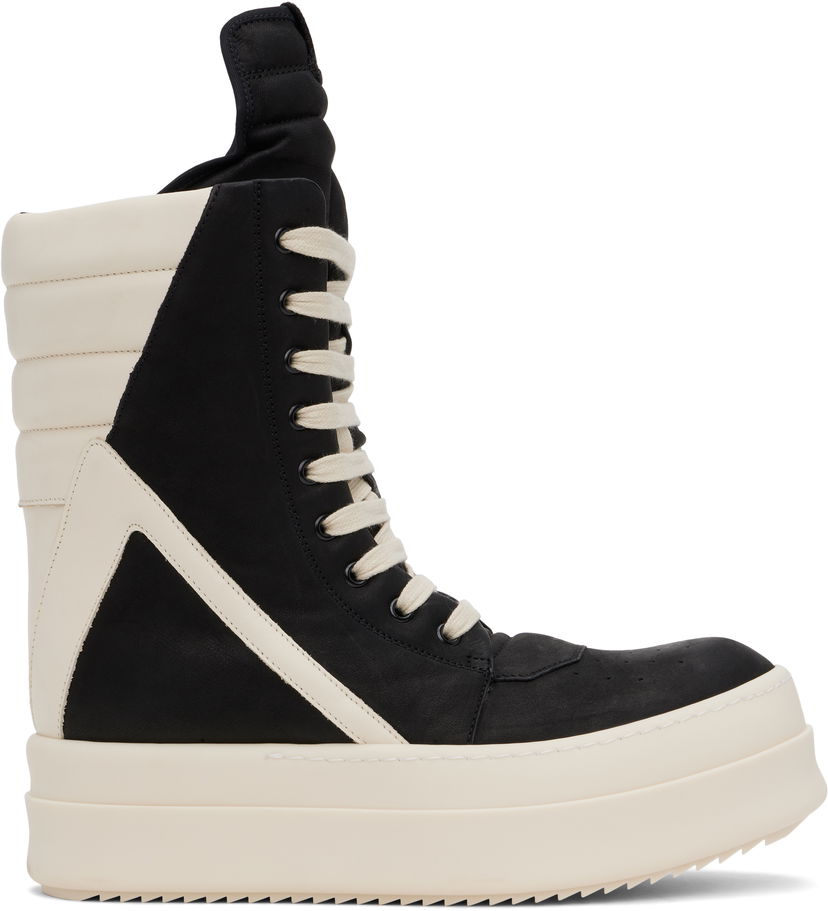 Tenisky a topánky Rick Owens Rick Owens Porterville Mega Geobasket Čierna | RR02D6855 LWNLCO