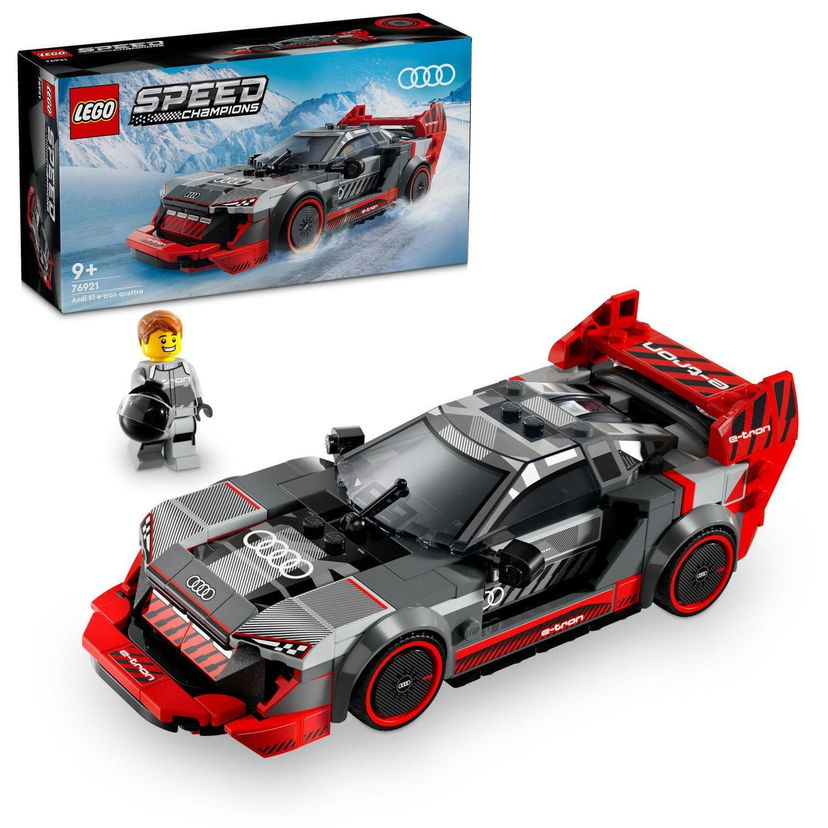 Zberateľské LEGO Speed Champions 76921 Audi S1 e-tron quattro Race Car Rôznofarebný | 76921LEG