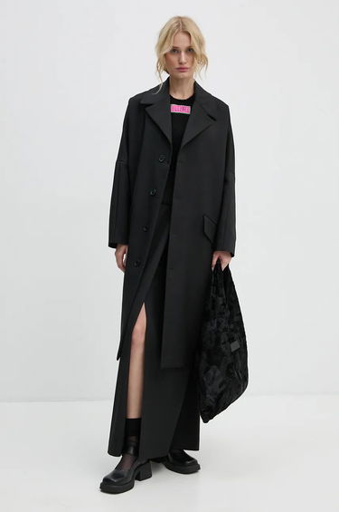 Kabáty Maison Margiela Oversize Coat Čierna | S62AA0087.M35222, 1