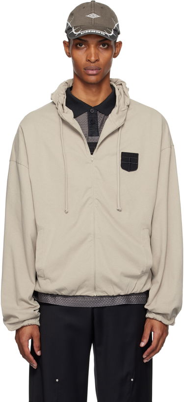 Mikina Umbro Umbro Crest Jersey Hoodie Béžová | UBMW0245JY61, 0