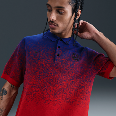 Polo tričko Nike England Club Knit Football Polo Červená | HF5125-405, 0