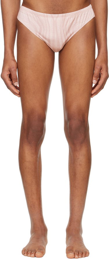 Plavky Jean Paul Gaultier Jean Paul Gaultier 'The Spirale' Swim Briefs Ružová | 25/34-H-SV060-J587-2026, 0