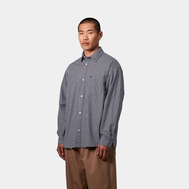 Košeľa Carhartt WIP Carhartt WIP Notus Long Sleeve Shirt Arvin Stripe Modrá | I034697_8, 0