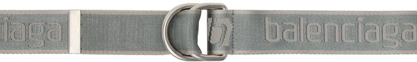 Opasok Balenciaga Gray D-Ring Belt Šedá | 794485-2AA38-1461