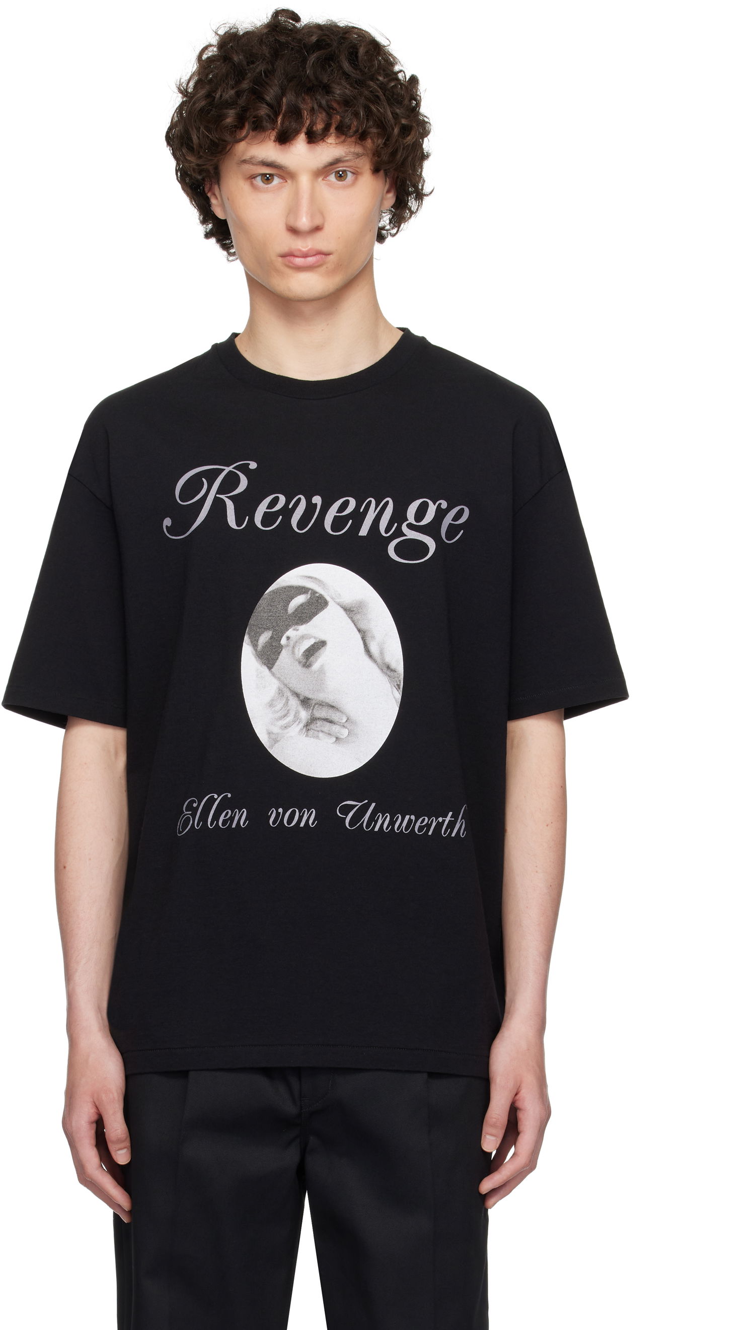 Tričko WACKO MARIA WACKO MARIA Ellen Von Unwerth Graphic T-Shirt Čierna | EVU-WM-WT01, 0
