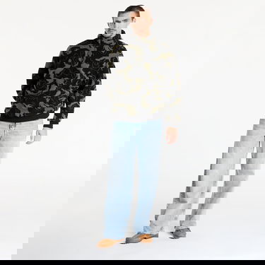 Mikina Urban Classics Oversized Pattern Teddy Troyer Sweatshirt Rôznofarebný | TB8024-21221, 3