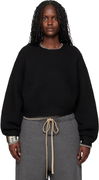 Fear of God ESSENTIALS Holiday Heavy Waffle 90s Crewneck Sweater