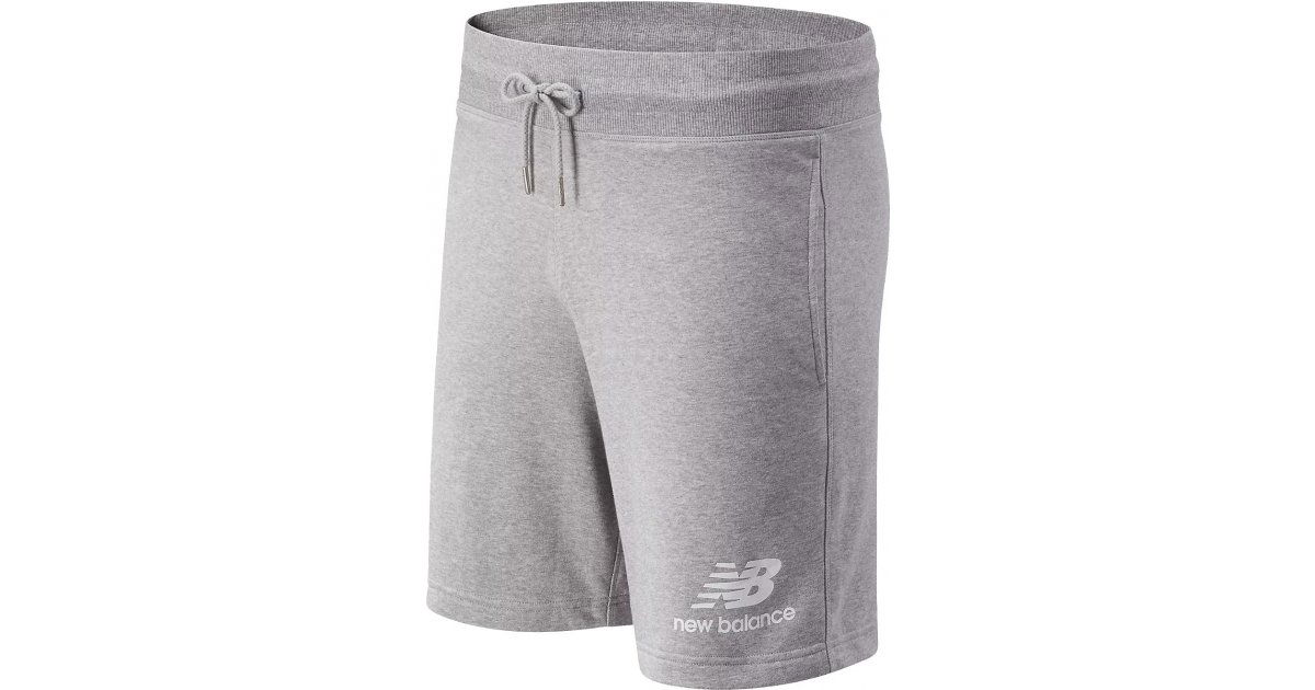 Šortky New Balance Essentials Fleece Shorts Šedá | ms03558ag, 1