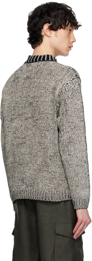 Sveter Stone Island Stone Island Crewneck Cotton Chenille Sweater Šedá | K1S15 5100048 S00Z1, 2