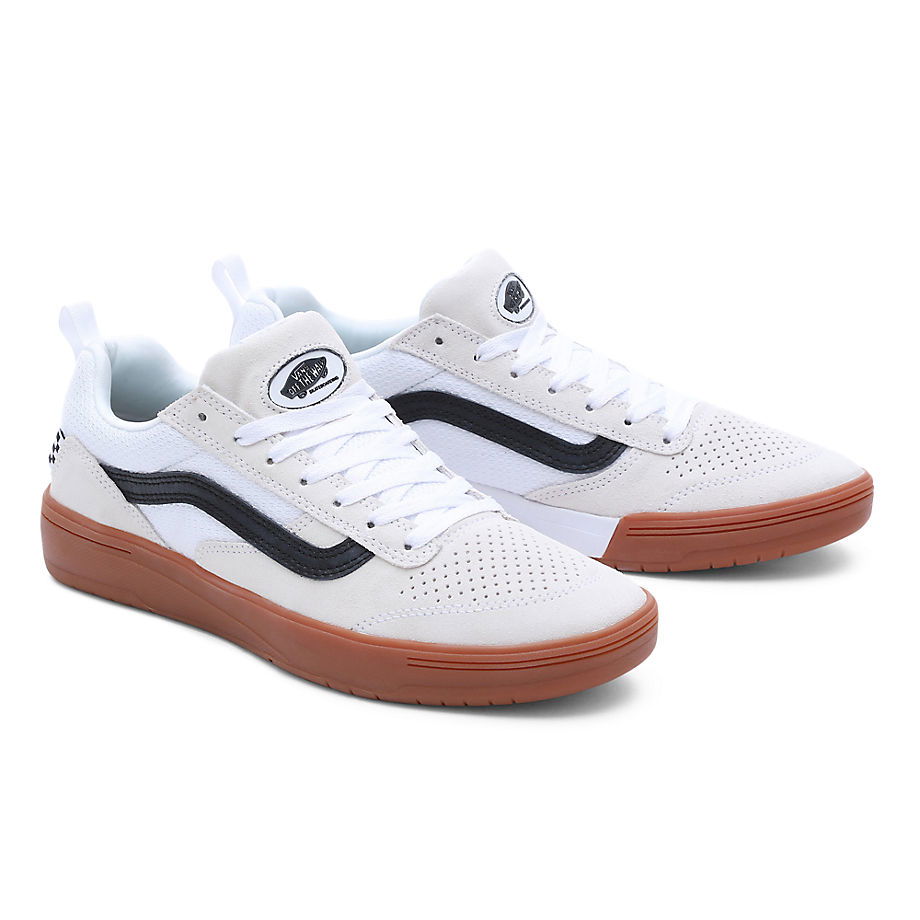 Tenisky a topánky Vans Chaussures Zahba (white/black/gum) Homme Blanc, Taille 39 Zelené | VN0007QQWBK, 0