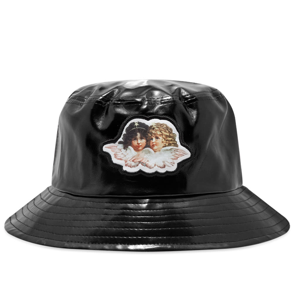 Klobúk Fiorucci Angels Vinyl Bucket Hat Čierna | A03ABKT1VBK, 0