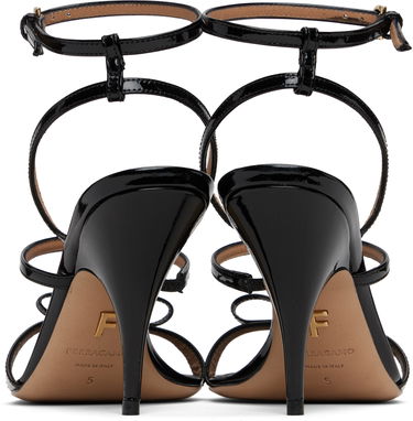 Doplnky FERRAGAMO Salvatore Ferragamo Strappy Vara Bow Heeled Sandals Čierna | 782880, 1
