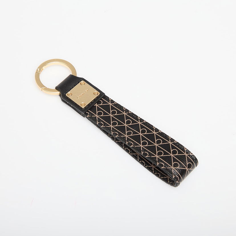 Kľúčenka CALVIN KLEIN Calvin Klein Emblem Aop Key Fob Čierna | LV04F1099G 2XA