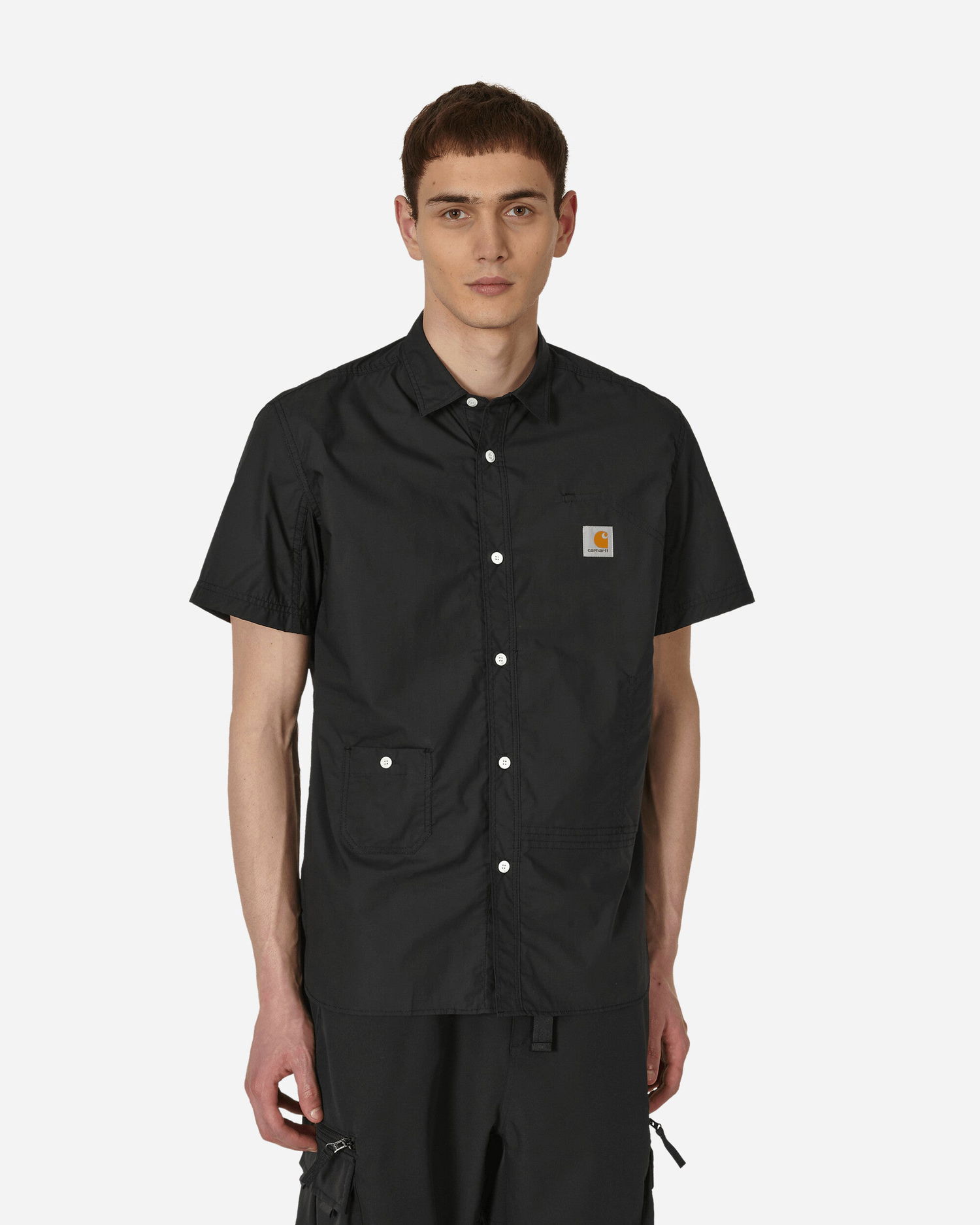 Košeľa Junya Watanabe Carhartt Short Sleeve Shirt Čierna | WK-B905-S23 1, 1