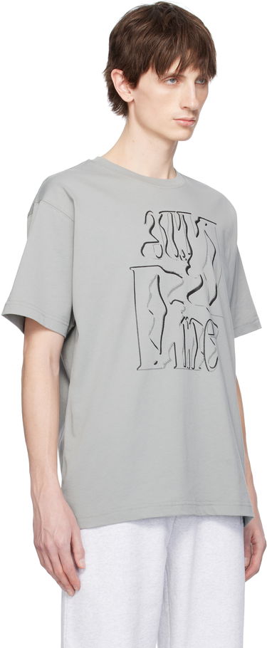 Tričko Dime Dime Monogram T-Shirt Šedá | DIMESP2560GRA, 1