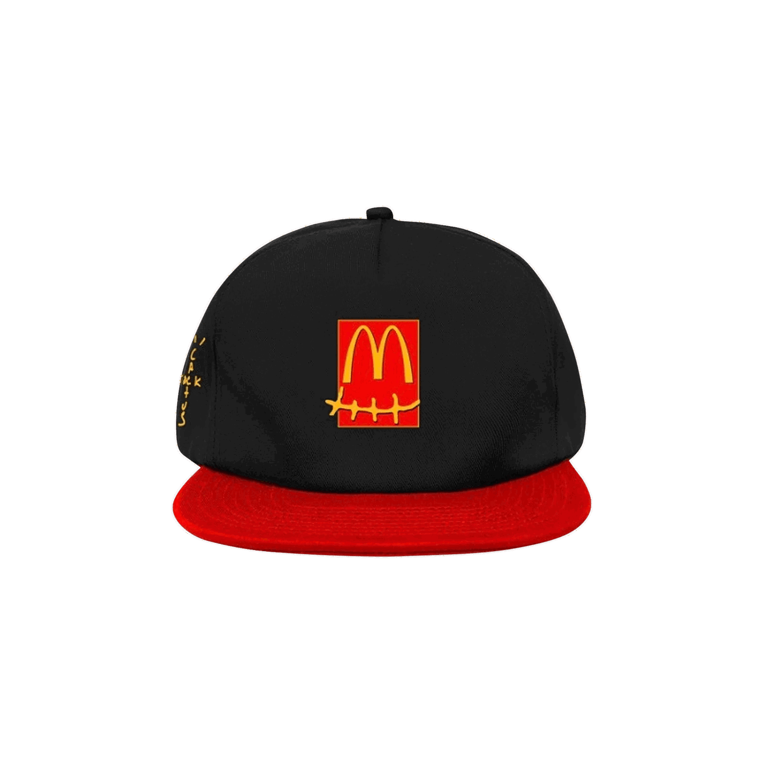 Šiltovka Cactus Jack by Travis Scott x McDonald's Smile Hat Čierna | 1945 1FW200701MSH BLAC, 0