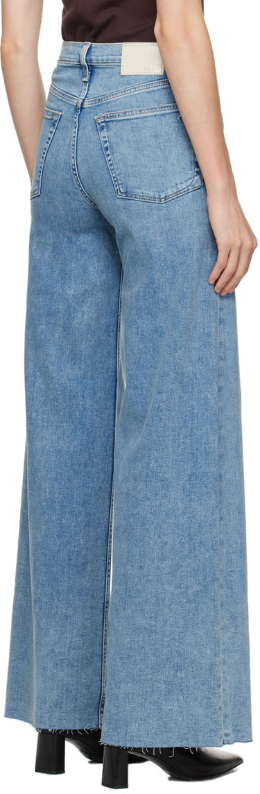 Džínsy rag & bone Rag & Bone Sofie Wide-Leg Jeans Modrá | WDD24S2952CLOT, 2