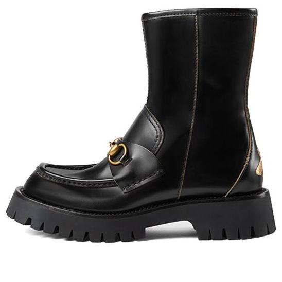 Tenisky a topánky Gucci Horsebit-Embellished Ankle Boots Čierna | 643900-DS800-1000