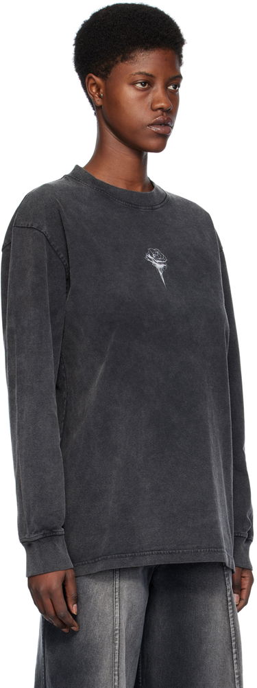 Tričko Han Kjøbenhavn Han Kjobenhavn Rose Long Sleeve T-Shirt Čierna | M-133231, 1