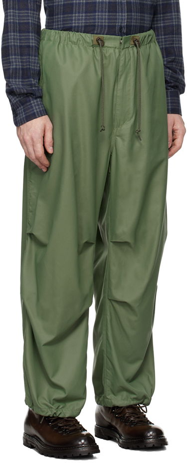 Nohavice BEAMS Beams Plus MIL Micro Mesh Trousers Zelené | 3824-0245-791, 1