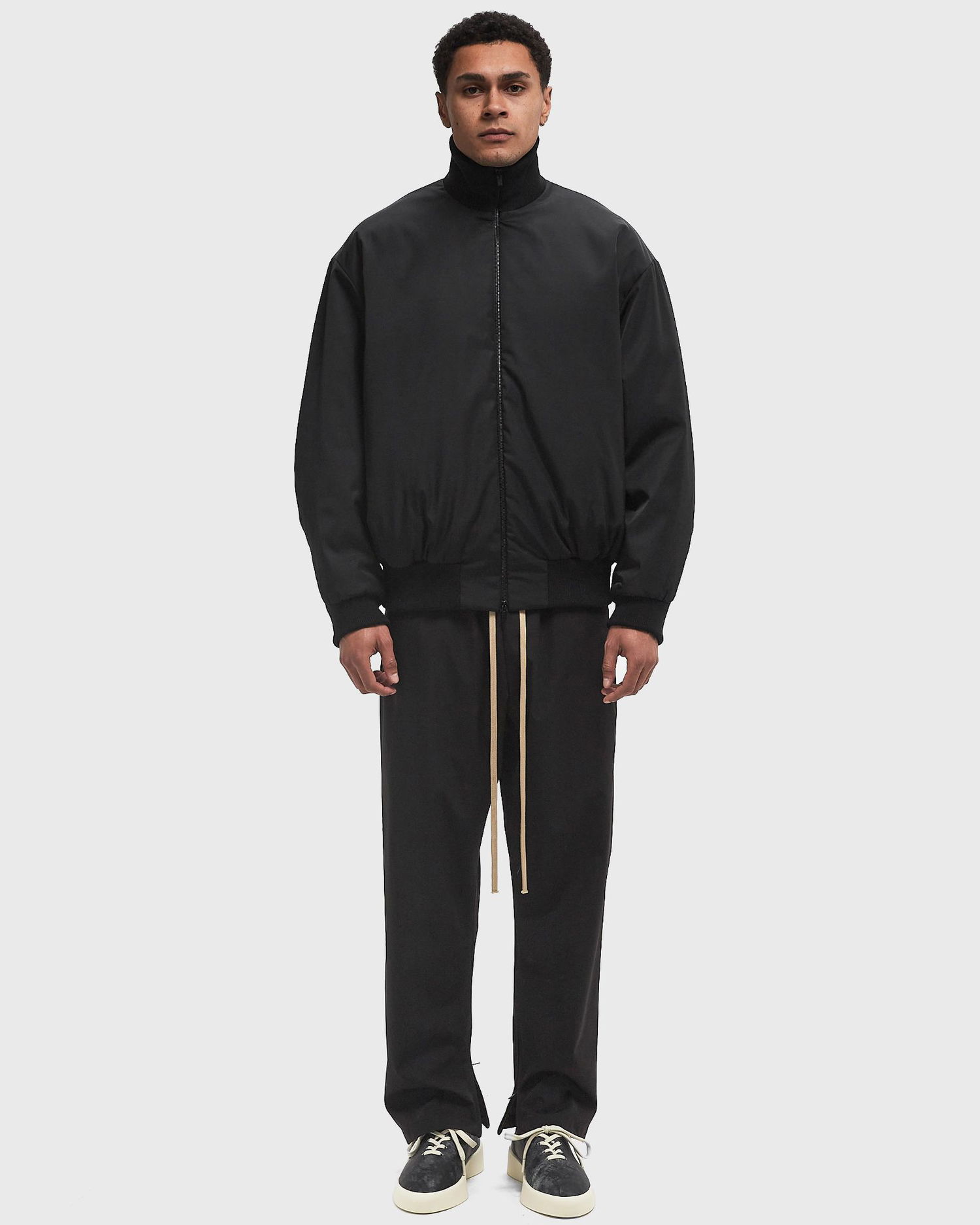 Bomber bunda Fear of God Fear of God High Neck Bomber Jacket Čierna | FGE230-326NYW-001, 1