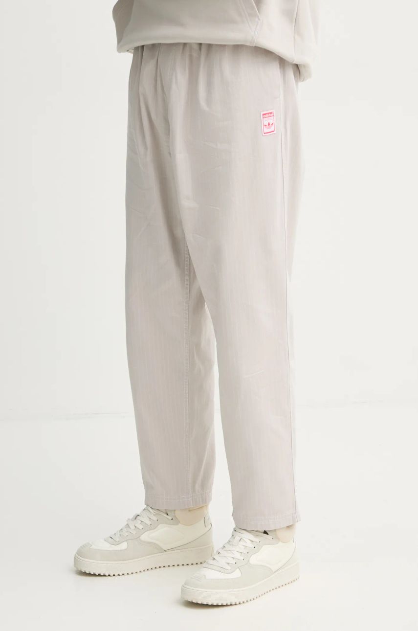 Nohavice adidas Originals Cotton Chino Pants Béžová | JD0673, 0