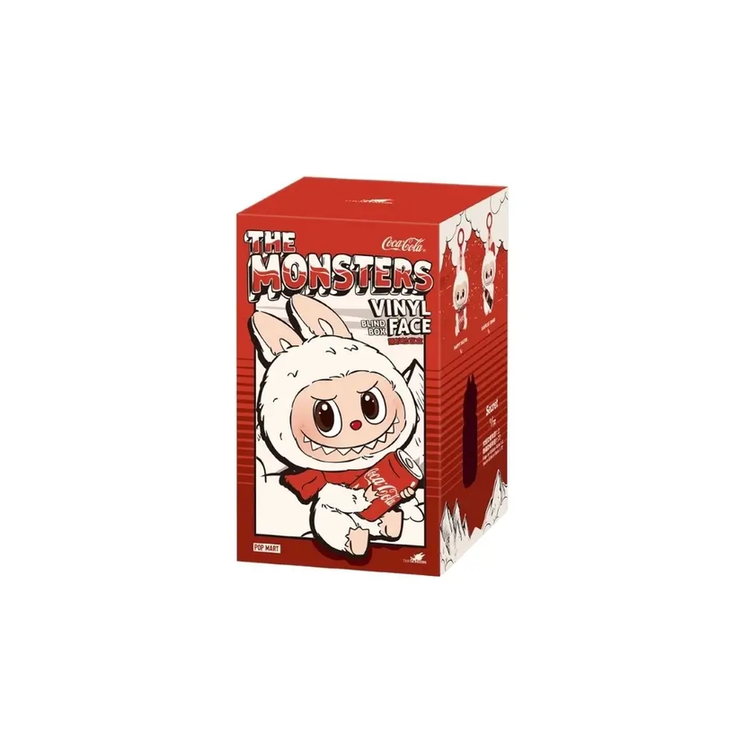 Zberateľské POP MART Labubu The Monsters: Coca-Cola Vinyl Face - Blind Box Rôznofarebný | POPMART-LABUBU-COCA-COLAKOLOR