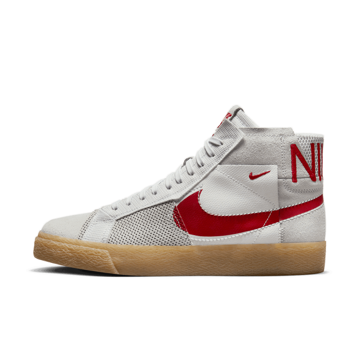 Tenisky a topánky Nike SB Zoom Blazer Mid Premium Šedá | FD5113-100, 0