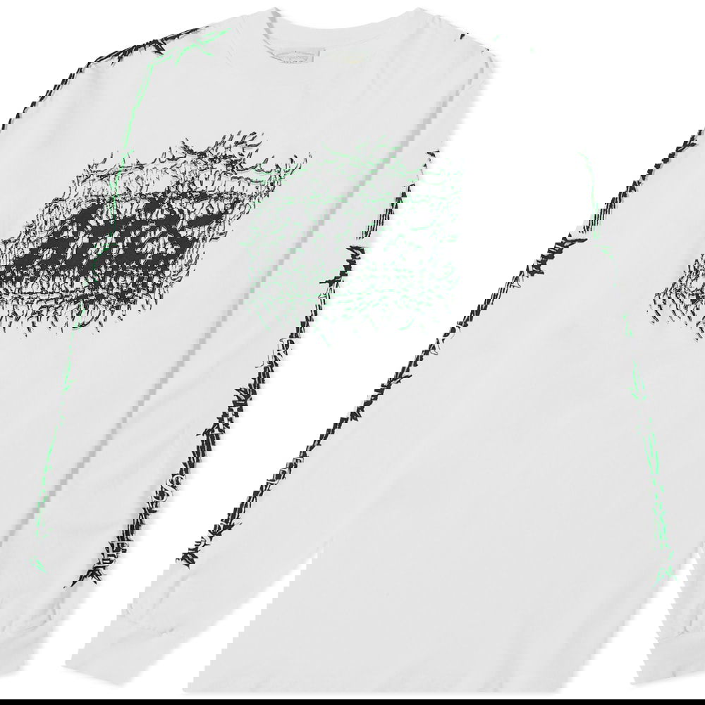 Tričko Aries Aries Men's Metal Long Sleeve T-Shirt Biela | FTAR60030-WHT, 0
