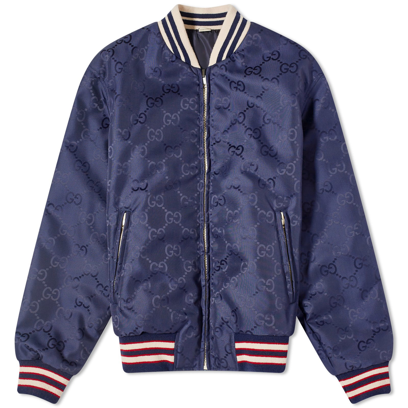 Interlocking Logo Bomber Jacket