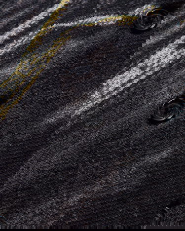 Sveter Neighborhood TOLQ Riders Pattern Cardigan Čierna | 252TLTQN-KNM01 BLACK, 4