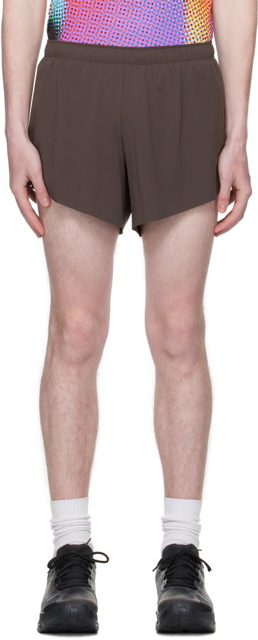 Šortky Soar Running Hot Weather Shorts Hnedá | SS25-SS20M-GRE/BLK, 0
