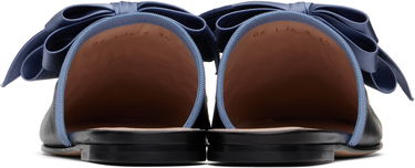 Starostlivosť o obuv Valentino Valentino Garavani Beauregard Slip-On Loafers with Floral Embroidery and Bow Detail Čierna | 6W2S0LJ4RHP, 1