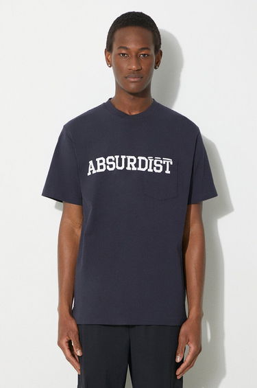 Tričko Engineered Garments Printed Cross Printed T-Shirt Navy | OR424.NP116, 0