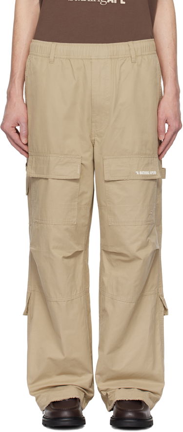 Cargo nohavice BAPE Relaxed Fit Cargo Pants Béžová | 001PTK801317M, 0