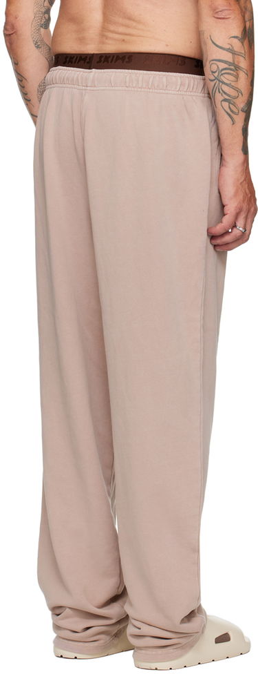 Tepláky SKIMS Straight Leg Terry Sweatpants Béžová | ST-PNT-6345M, 2