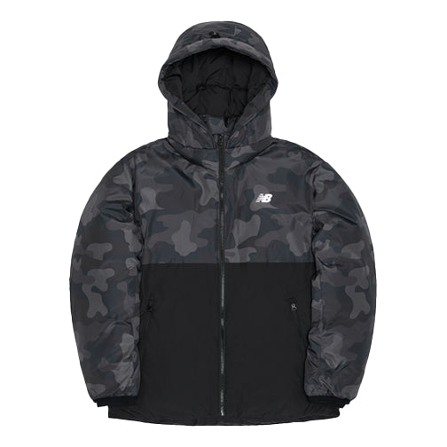 Parka New Balance Men's Camouflage  Down Jacket Čierna | NPA4S013MIX, 0