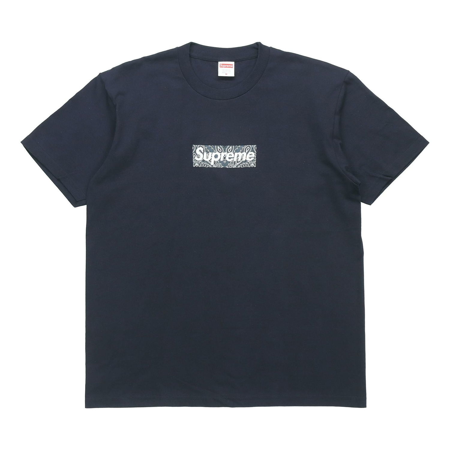 Tričko Supreme Bandana Box Logo T-Shirt Navy | SUP-FW19-10903, 0
