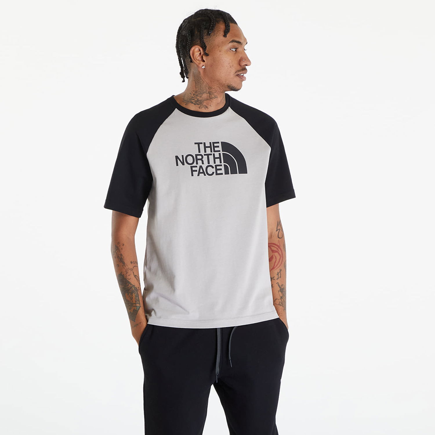 Tričko The North Face T-Shirt S/S Raglan Easy Tee Gravel Grey Šedá | NF0A87N7PI61, 0