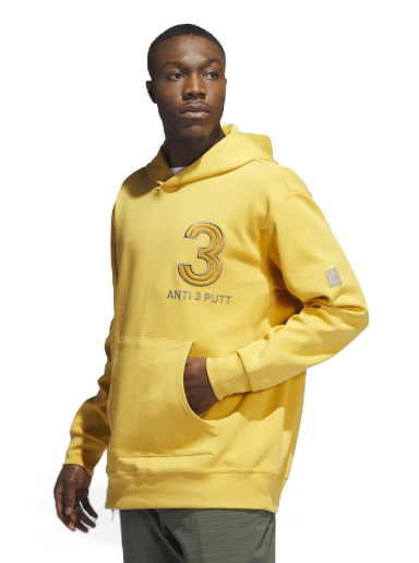 Mikina adidas Performance Adicross Anti 3 Putt Hoodie Žltá | HZ3235