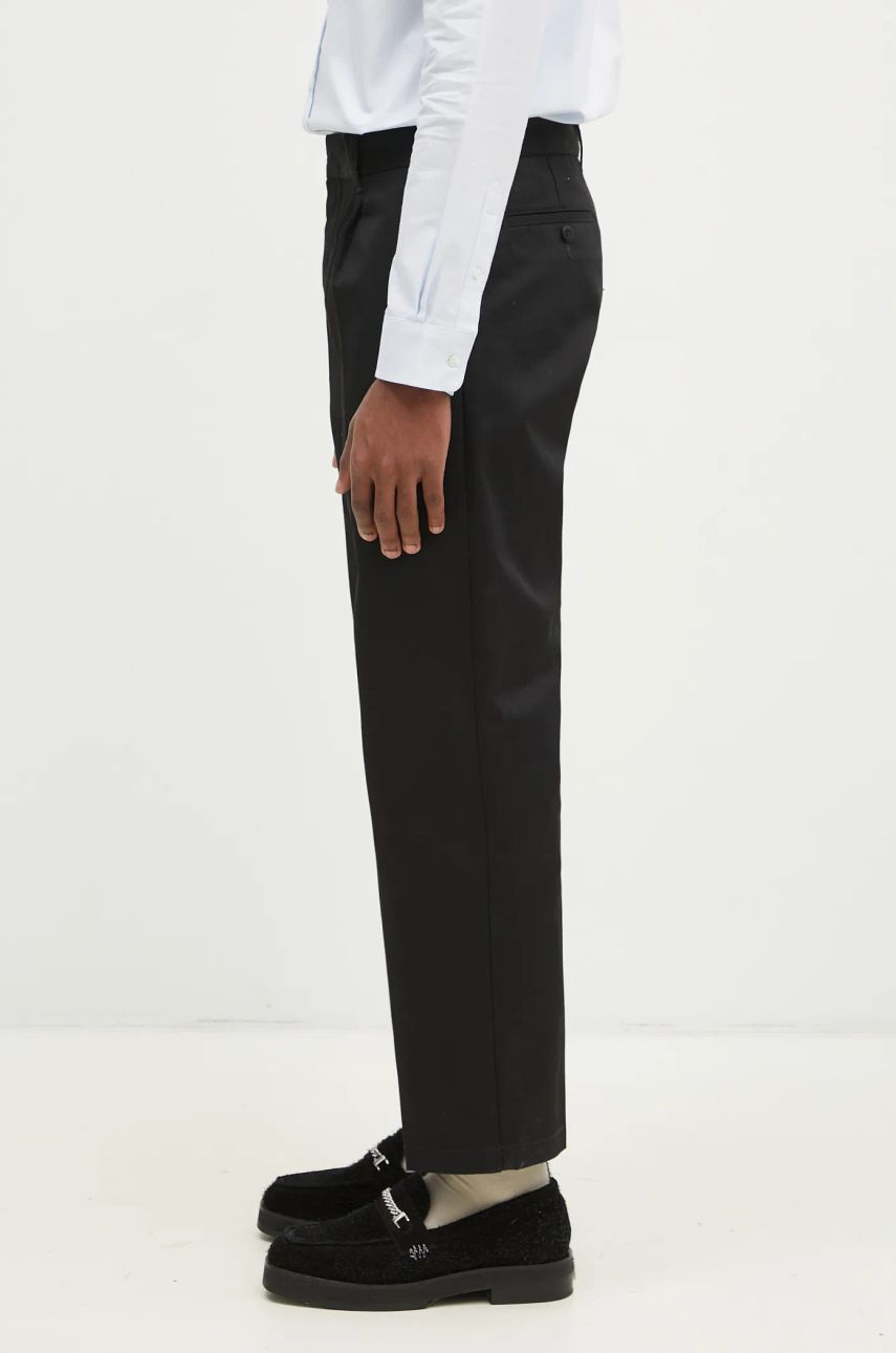 Nohavice WACKO MARIA Pleated Trousers Hnedá | 24FW-WMP-DC01, 1