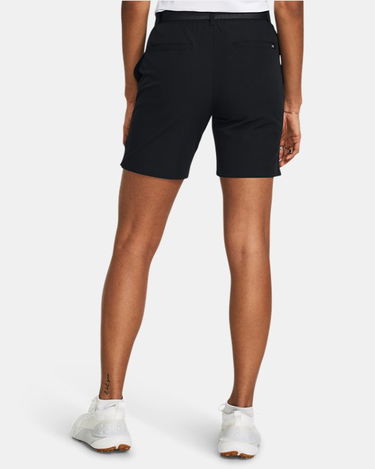Šortky Under Armour Drive Shorts (18 cm) für Damen Schwarz / Halo Grau 14 Čierna | 1383616-001, 1