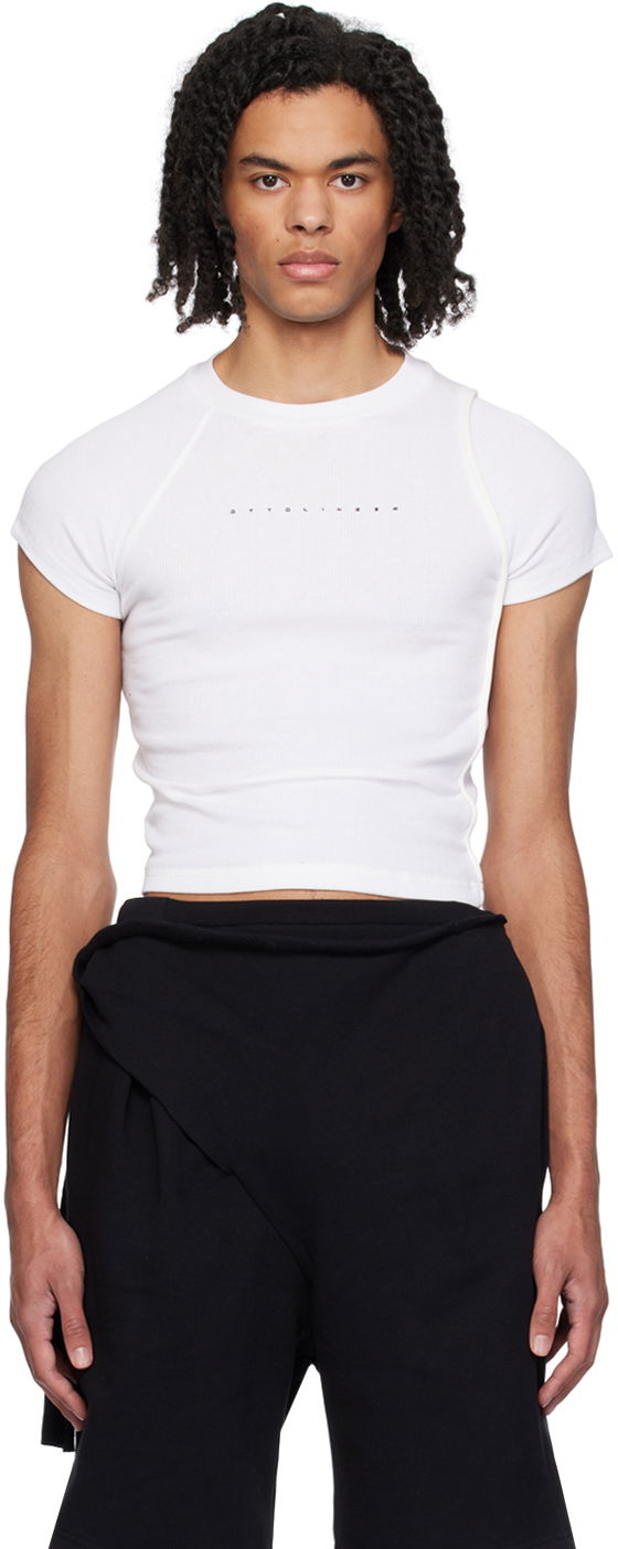 Tričko Ottolinger Ottolinger Deconstructed T-Shirt Biela | 407204, 0