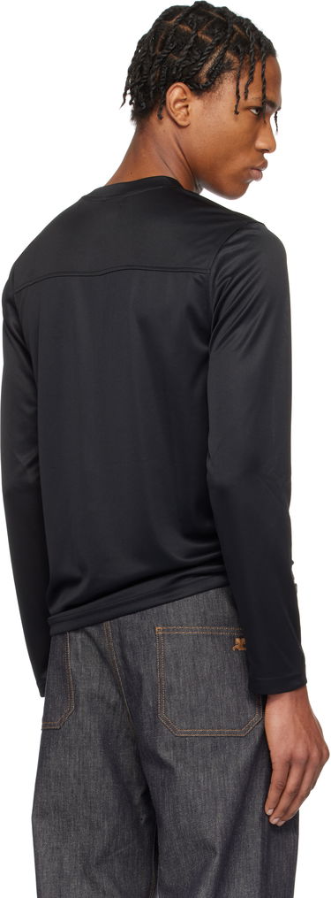 Tričko Courrèges Courrèges Football Jersey T-Shirt Čierna | 125JTS022JS0195, 2