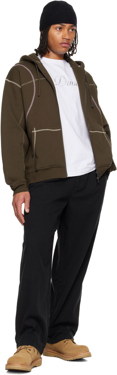 Nohavice Dime Baggy Chino Trousers Čierna | DIMEHO2519BLK, 3