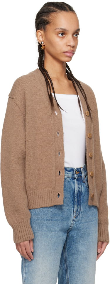 Sveter Jacquemus Jacquemus 'The Jacquemus' Cardigan Biela | 25E251KN622-2329, 4