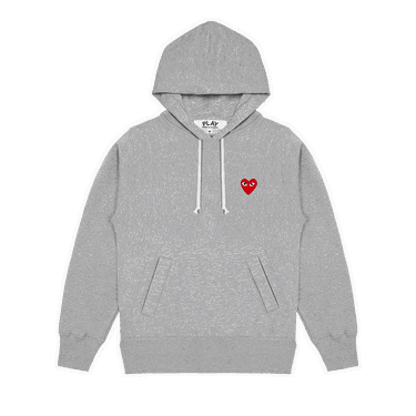Mikina Comme des Garçons PLAY Hoodie Šedá | AZ T169 051 1, 0