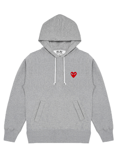 Mikina Comme des Garçons PLAY Hoodie Šedá | AZ T169 051 1