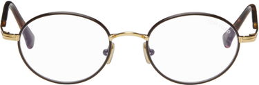 Slnečné okuliare Tom Ford Tom Ford Round Blue Block Glasses Hnedá | FT5973-B_49050, 0