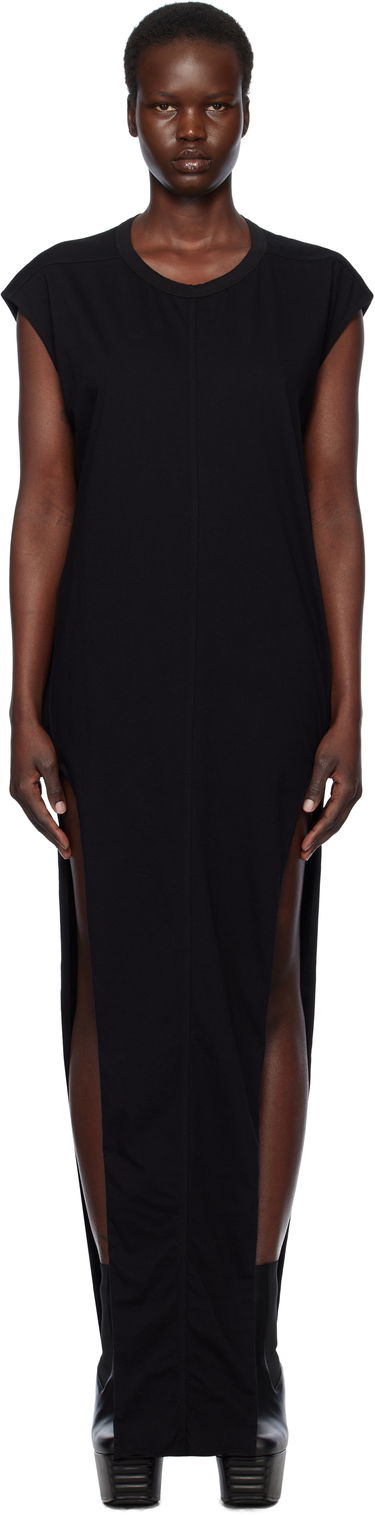 Šaty Rick Owens Rick Owens Hollywood Classic Arrowhead Maxi Dress Čierna | RP01E7514 JA, 0